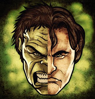 Zeichnen Tutorial: Bruce Banner / Hulk 16