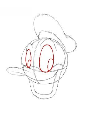 Zeichnen Tutorial: Donald Duck