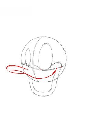 How to draw: Donald Duck 6