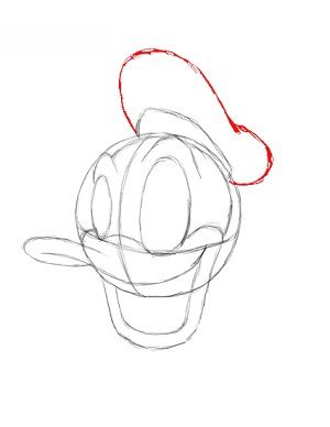 How to draw: Donald Duck 9