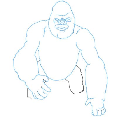 How to draw: King Kong