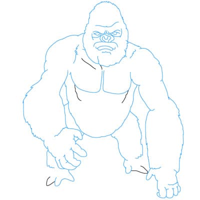 Tutorial de dibujo: King Kong
