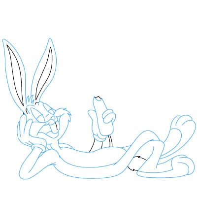 Zeichnen Tutorial: Bugs Bunny 5