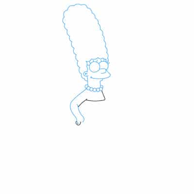 Tutorial de dibujo: Marge Simpson 9