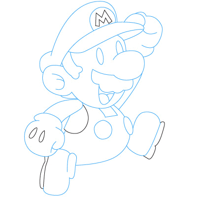 How to draw: Mario