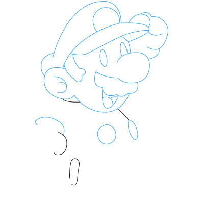 Tutorial de dibujo: Mario