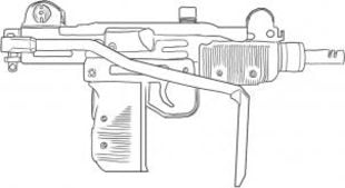 Jak narysować: Pistolet maszynowy