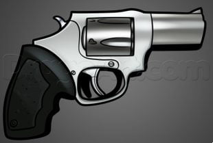 How to draw: Revolver