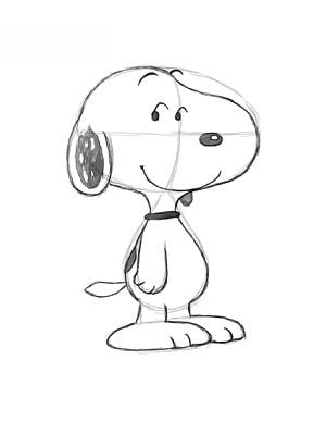 How to draw: Snoopy