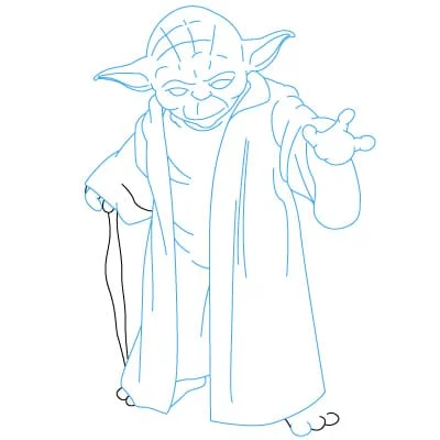 Jak narysować: Yoda 13