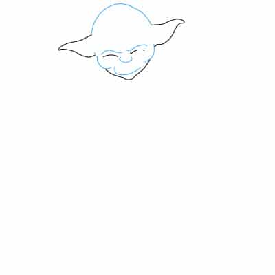 How to draw: Yoda 2