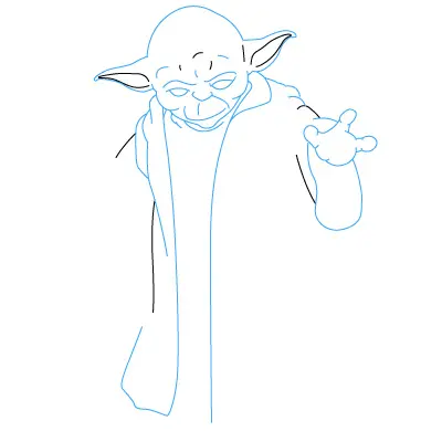 Jak narysować: Yoda 8