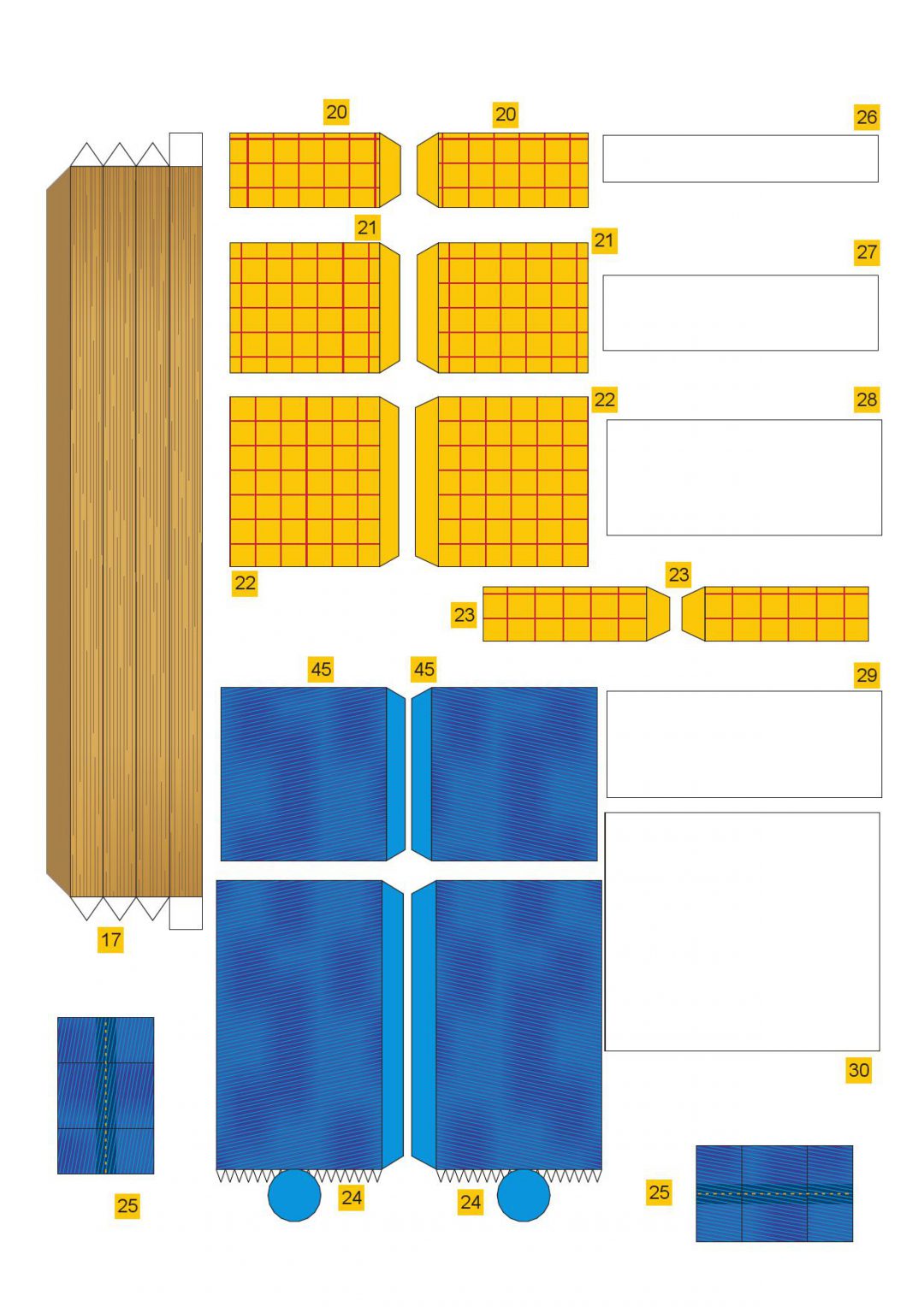 Woody Toy Story Papercraft