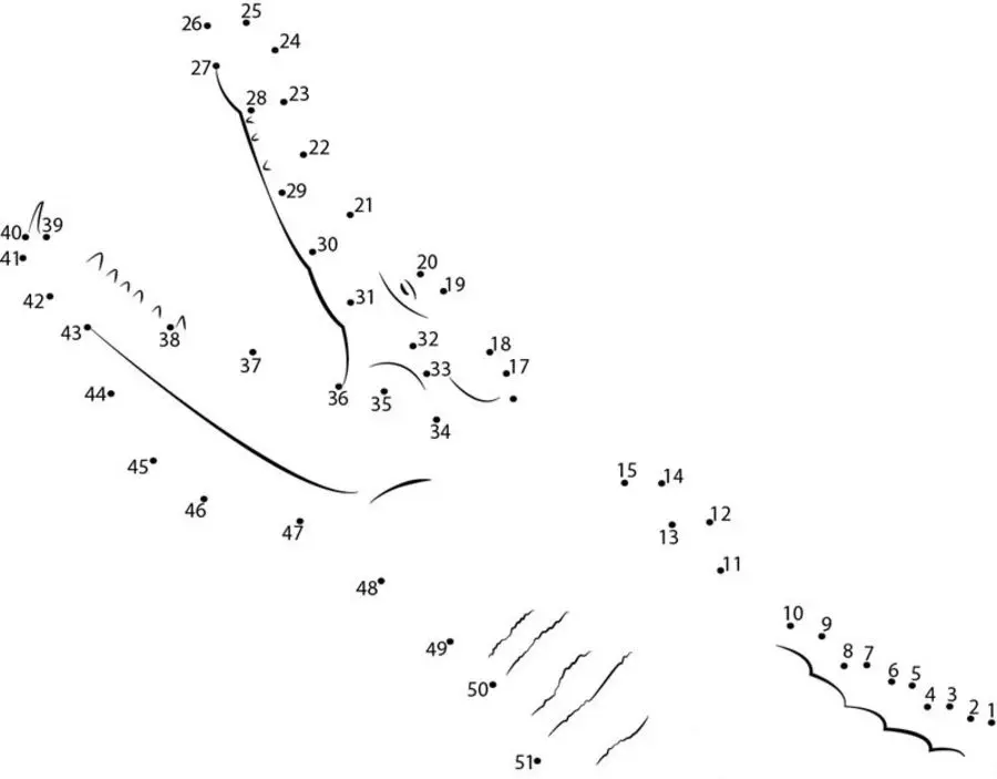 Unir puntos: Cocodrilos 4