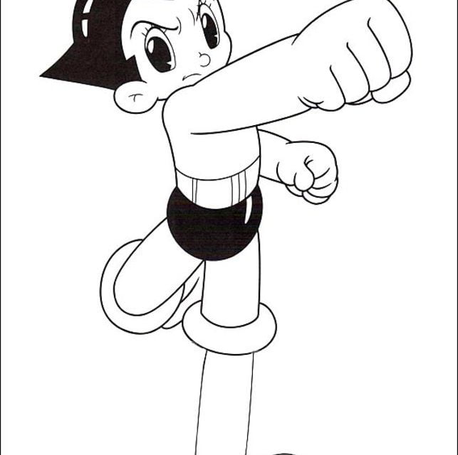 Ausmalbilder: Astro Boy