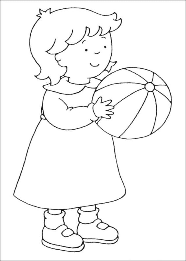 Coloring pages: Caillou