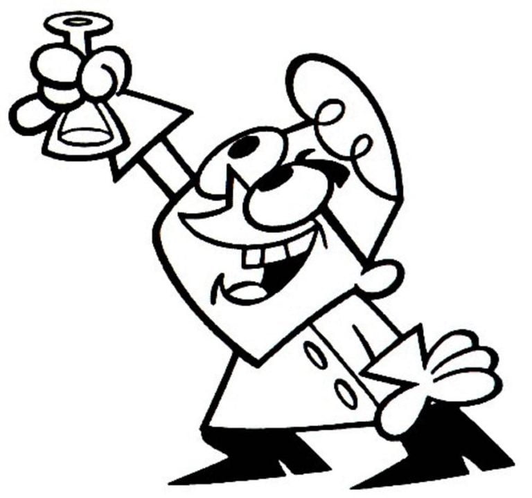 Coloring pages Dexter's Laboratory, printable for kids & adults, free