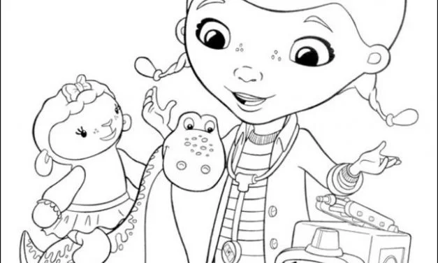 Coloring pages: Doc McStuffins