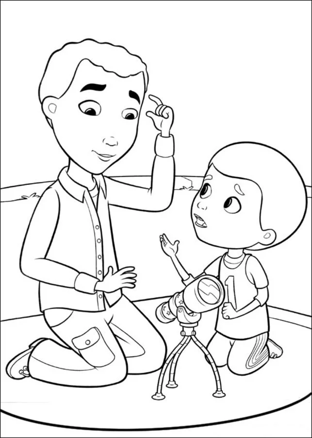 Dibujos para colorear: Doctora Juguetes 8