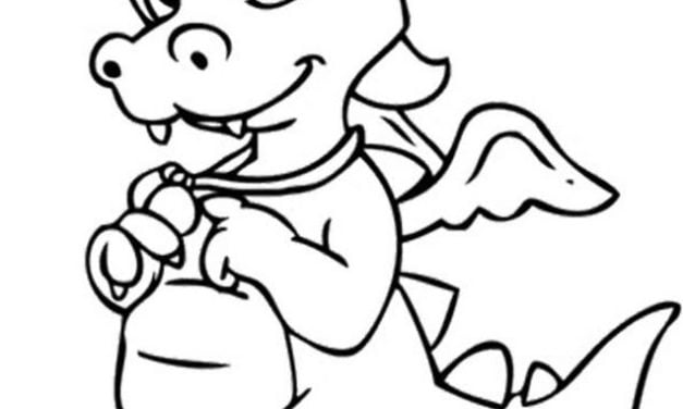 Dibujos para colorear: Dragon Tales