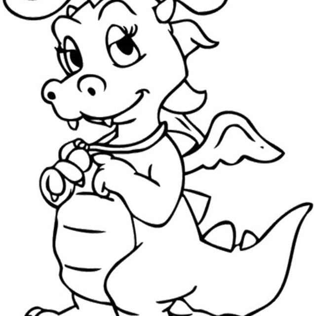 Coloring pages: Dragon Tales
