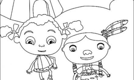 Coloring pages: Franny’s Feet