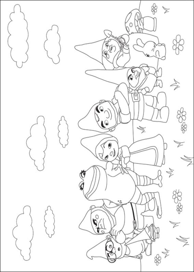 Disegni da colorare: Gnomeo e Giulietta