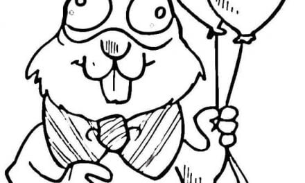 Coloring pages: Gopher