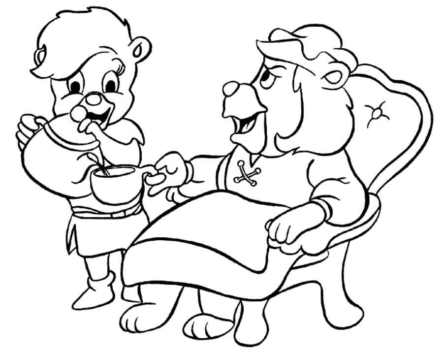 Coloring pages: Gummi Bears
