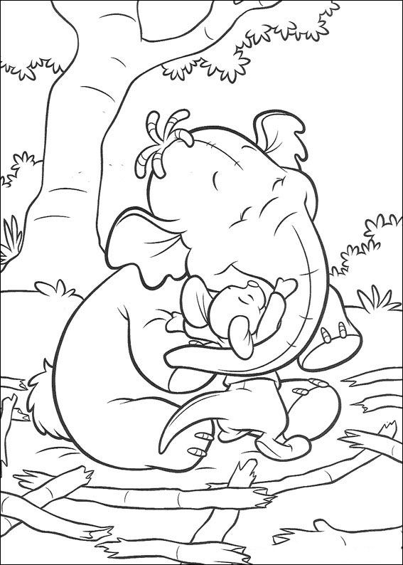 Coloring pages: Heffalump