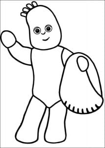 Coloring pages: In the Night Garden, printable for kids & adults, free