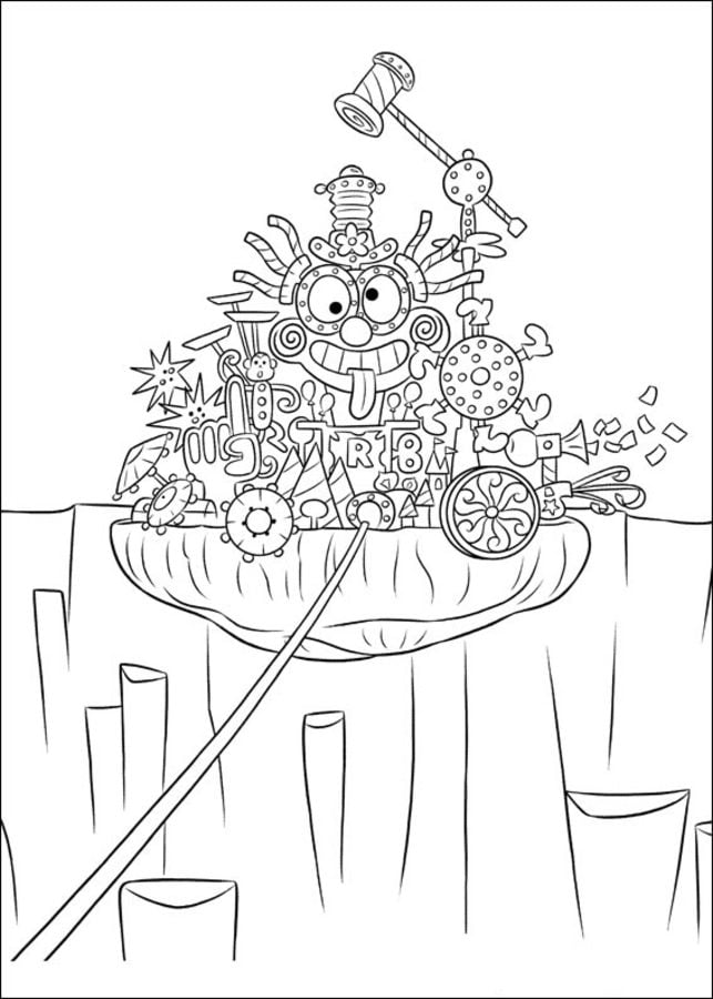 Coloring pages: Inside Out