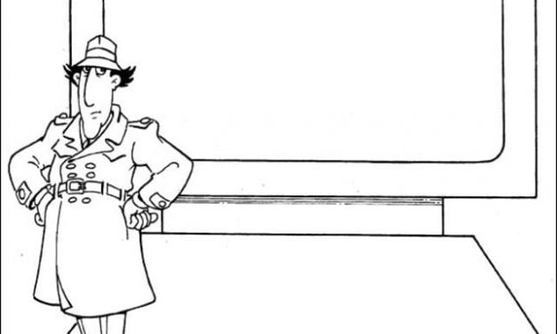 Coloring pages: Inspector Gadget