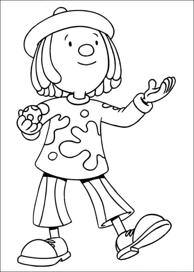Coloring pages: JoJo's Circus