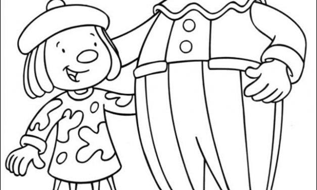 Coloring pages: JoJo’s Circus