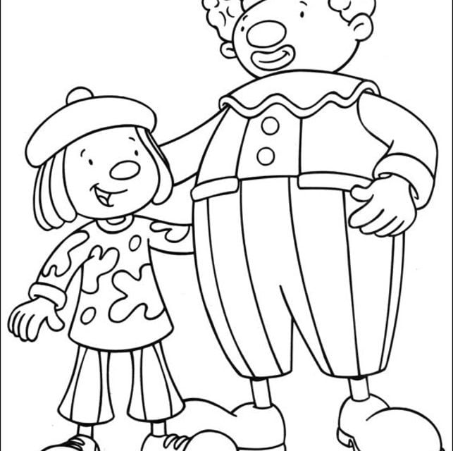 Coloring pages: JoJo’s Circus