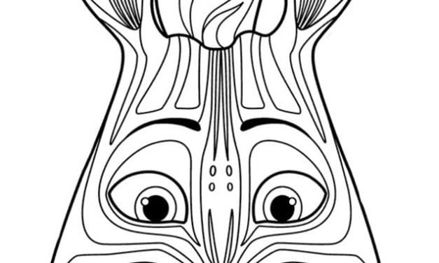 Coloring pages: Khumba