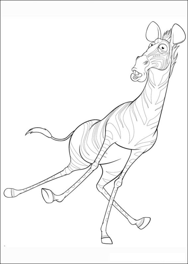 Coloring pages: Khumba