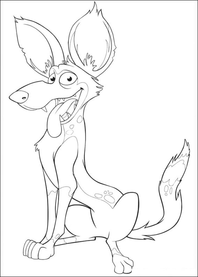 Coloring pages: Khumba 7