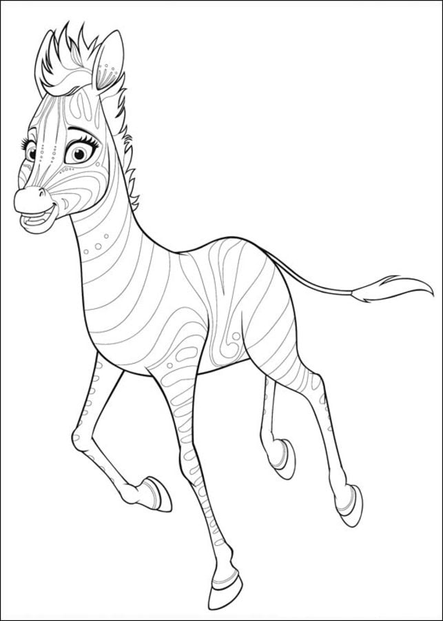 Coloring pages: Khumba 8