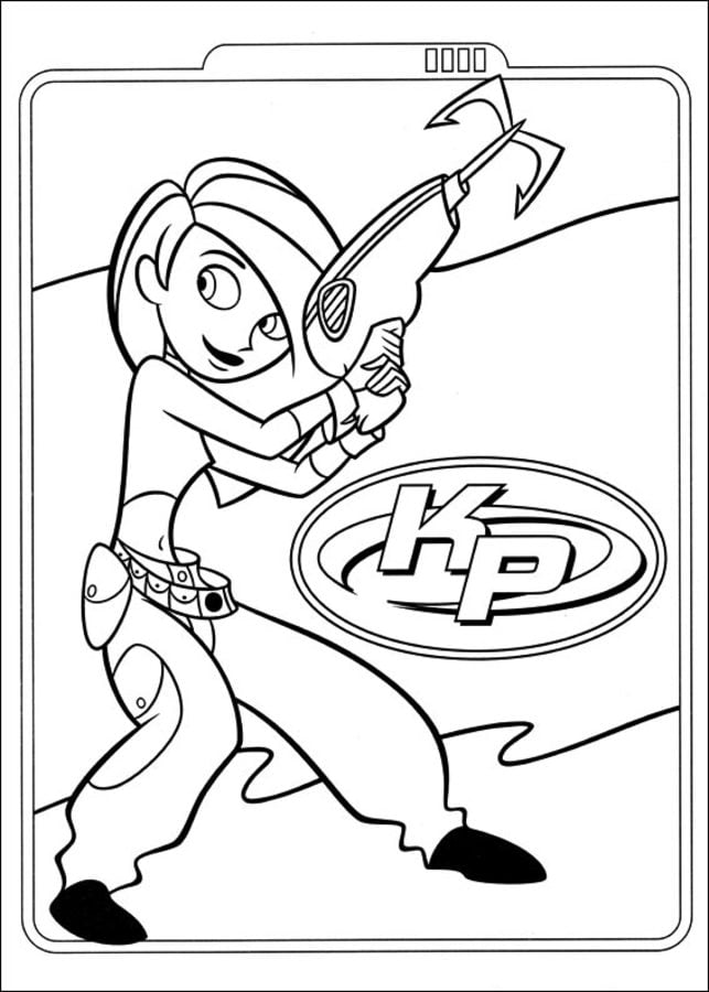 Coloriages: Kim Possible