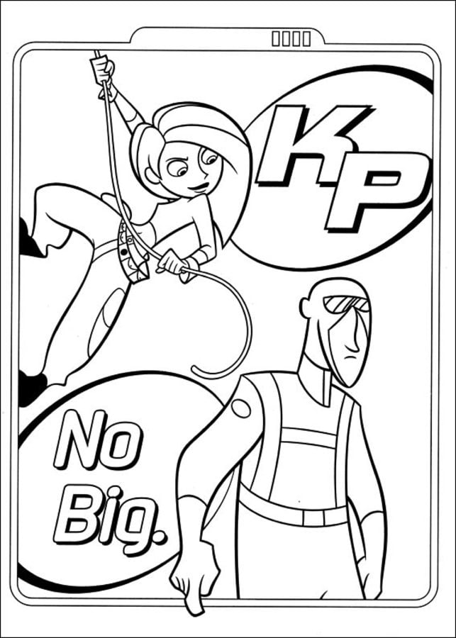Coloriages: Kim Possible