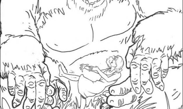 Coloring pages: King Kong