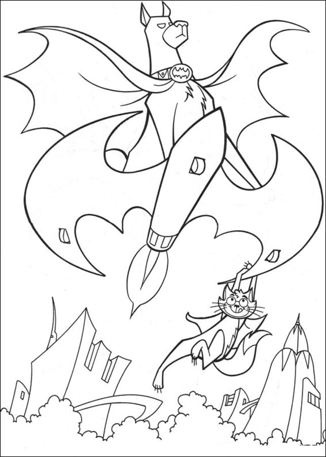Coloring pages: Krypto 2