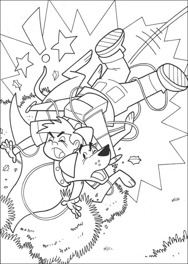 Coloring pages: Krypto 5