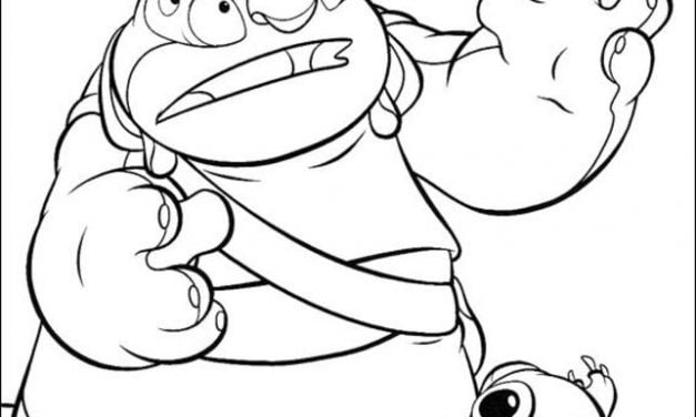 Coloring pages: Lilo & Stitch