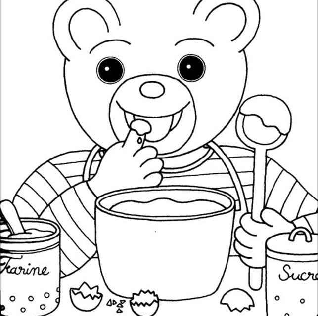 Disegni da colorare: Il Piccol’orso