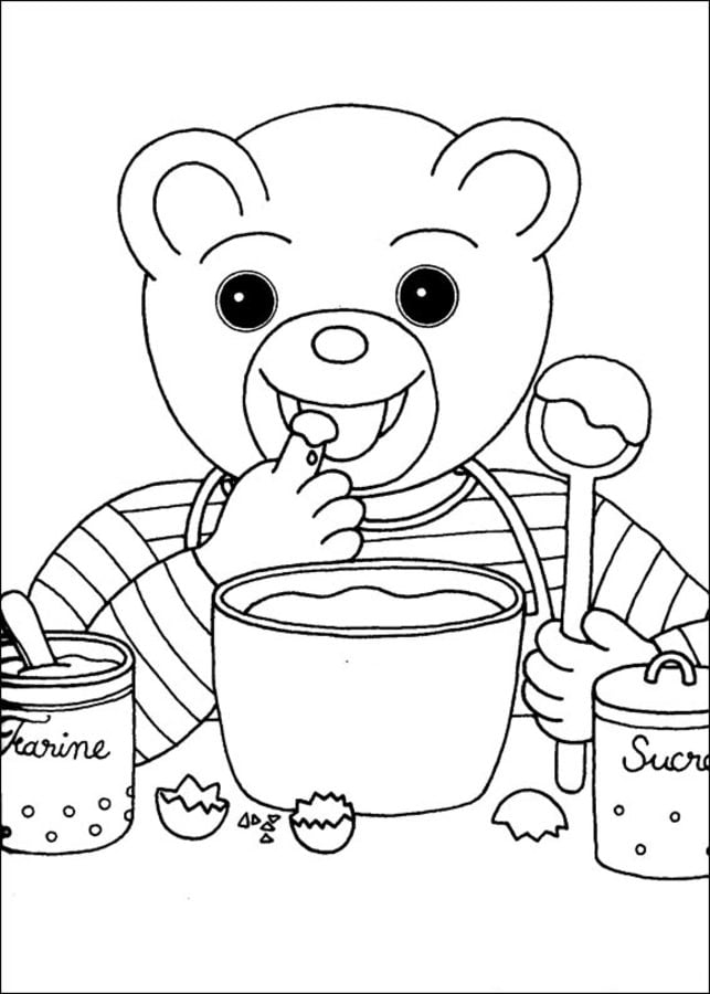 Dibujos para colorear: Little Bear
