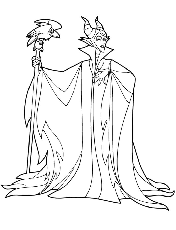 Disegni da colorare: Maleficent