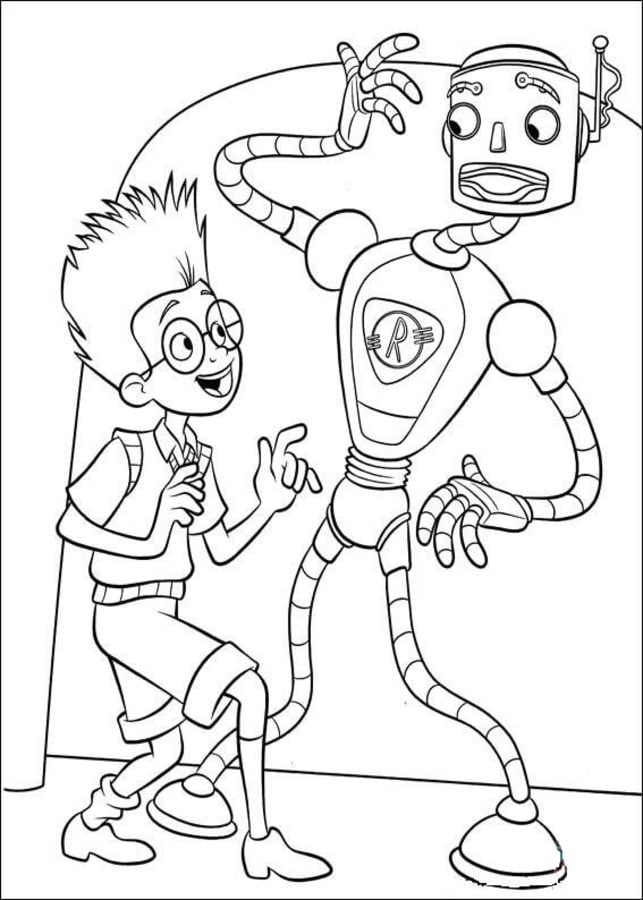 Coloring pages: Meet the Robinsons